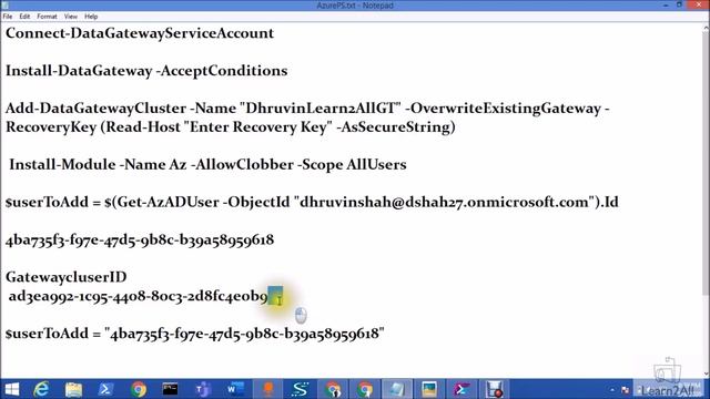 Automate Installation of Power BI Gateway Using PowerShell смотреть онлайн