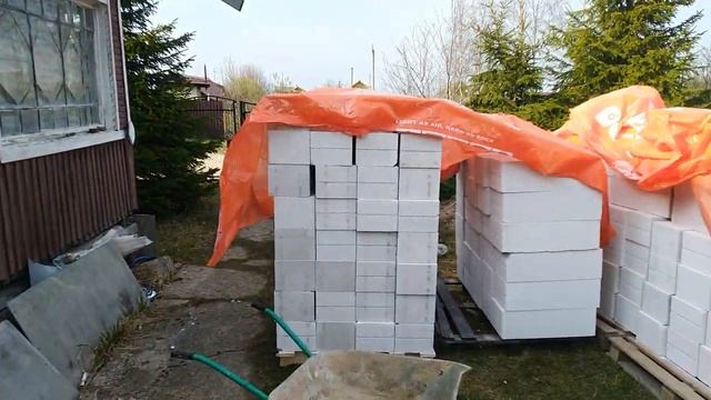 Закупили Материал! грядет Стройка. Птичник из газобетона смотреть онлайн