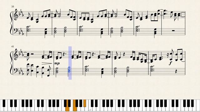 Send Them Off! - Bastille Piano Sheet Music смотреть онлайн