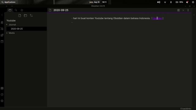 Obsidian: Aplikasi Berpikir смотреть онлайн