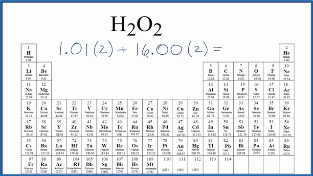 Molar Mass of H2O2: Hydrogen peroxide смотреть онлайн