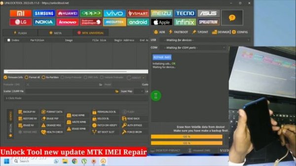 Unlock Tool new update Enable all MTK mobiles IMEI Repair in 1 click | 2023 | TECH City