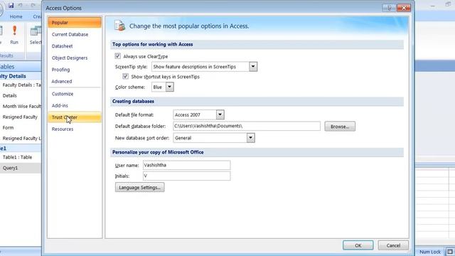 The Action or Event Has Been Blocked by Disabled Mode (Error) in MS Access смотреть онлайн