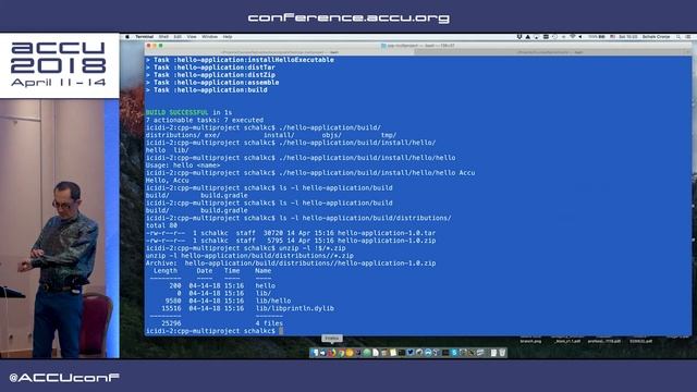 Building Modern Native Applications with Gradle - Schalk Cronjé [ACCU 2018] смотреть онлайн