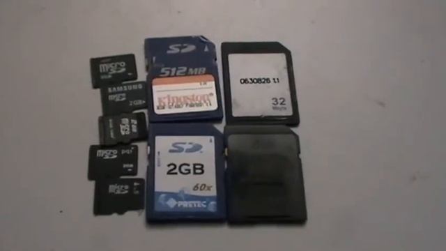 карты памяти SD card от 32 мегабайт до 8 гигабайт смотреть онлайн