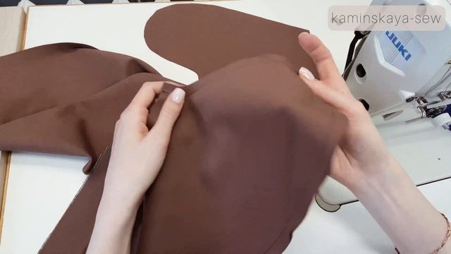 Шьём женские брюки со складками смотреть онлайн