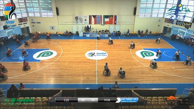 Европейско първенство по баскетбол на колички, Дивизия С, Czech Rep - Portugal смотреть онлайн