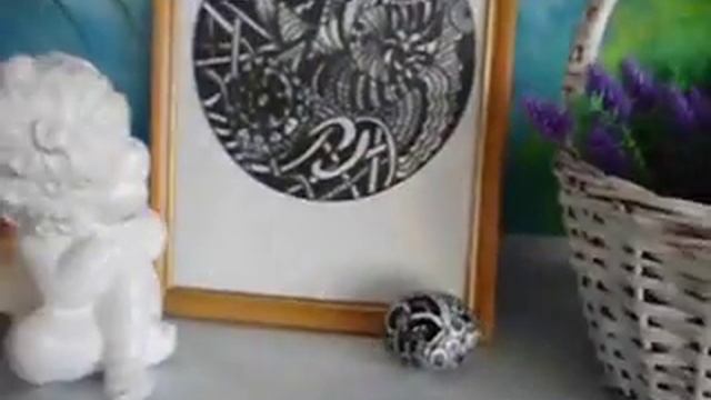 Рисуем на яйцах маркером!!!!!!! смотреть онлайн