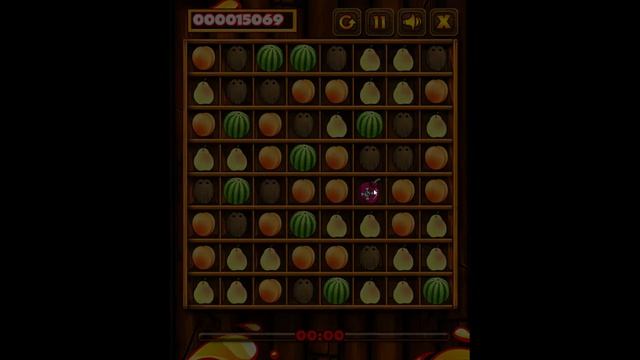 Игра Три в Ряд Фруктовые Бои смотреть онлайн