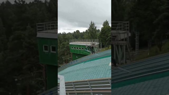 Прыжки с трамплина Токсово лето #skijumping неполучилоь#skokinarciarskie смотреть онлайн