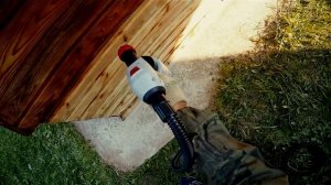 Тест электрокраскопульта ЗУБР КПЭ-650.