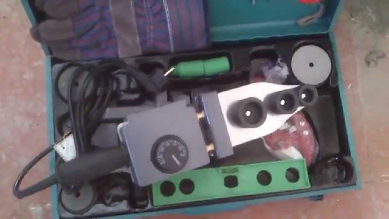 НАБОР ДЛЯ ПАЙКИ ПОЛИПРОПИЛЕНОВЫХ ТРУБ TURK CA смотреть онлайн