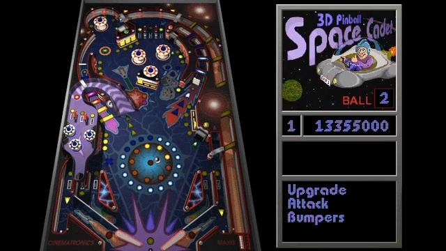 3D Pinball Space Cadet.  Уровень: 2, 3 Миссия: 1 Пришельцы угрожают