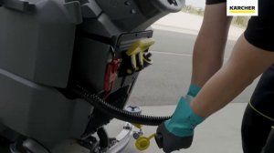 Поломоечная машина Karcher BD 70/75 W Classic Bp – в действии