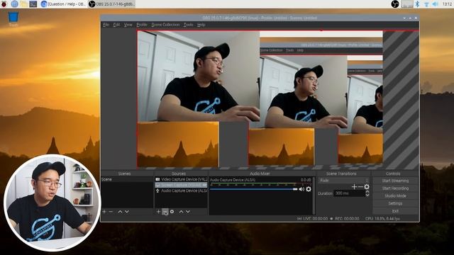 OBS running on Raspberry Pi 3/4 смотреть онлайн