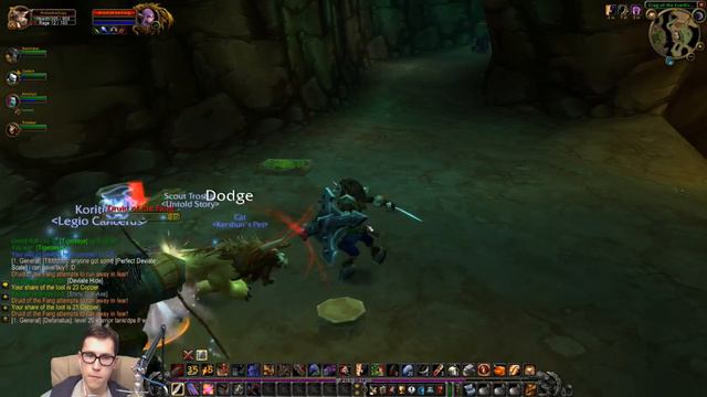 Nostalrius - Прокачка WoW Vanilla - Поход в Wailing Caverns [WC] - Танкую Коровкой - часть 21 смотреть онлайн