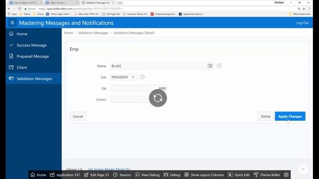 Mastering Oracle APEX Messages - Lesson 5 смотреть онлайн