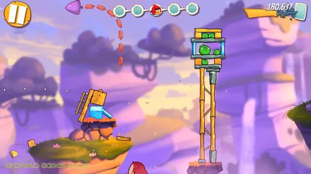 Angry Birds 2: Level 76: Walkthrough (3 STARS) HD смотреть онлайн