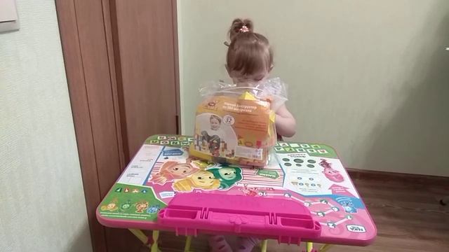 Мягкий конструктор из ЭВА материала. Фикс прайс удивил. Помогает развитию мелкой моторики. смотреть онлайн