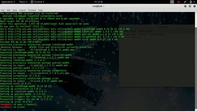 How To Install ScreenFetch & How To Use ScreenFetch | Ethical Hacking Tutorial Videos смотреть онлайн