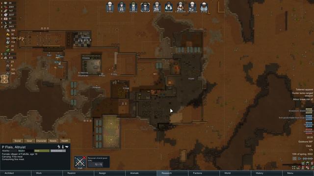 Rimworld Alpha 15 - Fallville EP 29: Infestation Three - Cassandra Extreme Permadeath смотреть онлайн