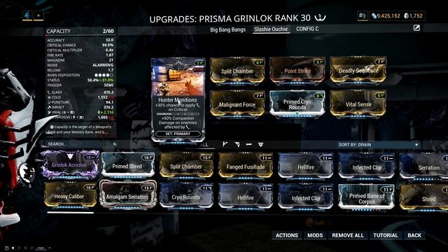 Warframe - Quick Look At: Prisma Grinlok (5 Forma) смотреть онлайн