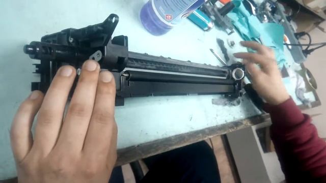 Часть 2. Восстановление блока изображения c-exv 33 / Restoring drum unit canon c-exv 33 смотреть онлайн