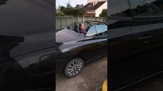 Nissan micra c+c roof fixed DIY смотреть онлайн