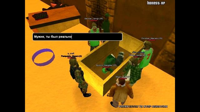 Похорона Brain`a | Первая RolePlay ситуация | Honest RolePlay #1 ( GTA SAMP ) смотреть онлайн