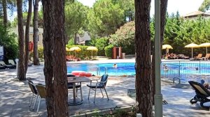 Обзор отеля Pine Beach Belek 5 Турция. Территория и ресторан. Часть 1.