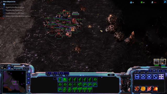 StarCraft 2 Wrath of the Chosen Mission 1 - Total Destruction смотреть онлайн