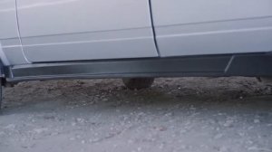 Накладки на пороги пластиковые ВАЗ-2101 ... -2107 Квадрат. Видеообзор.