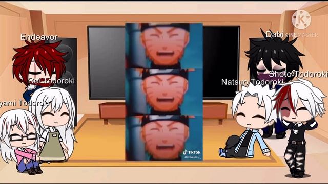 The Todoroki family reacts to the Uzumaki clan | Luna Gacha смотреть онлайн