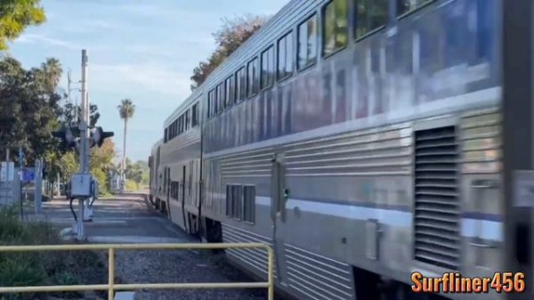 [HD] Amtrak Surfliner Cab Car Horn Compilation 2!!!