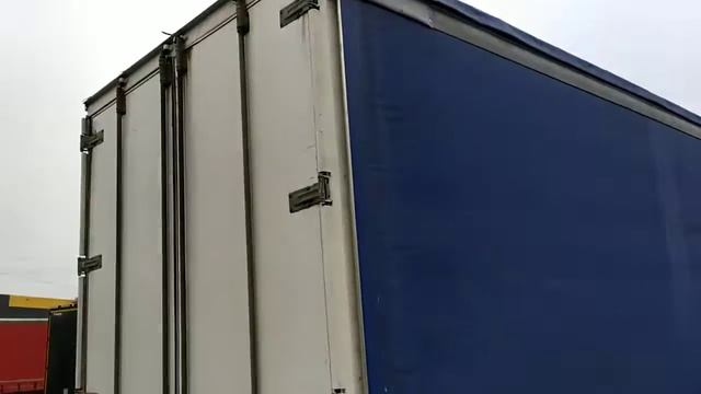 Шторный полуприцеп Krone Мега (Крона) 2001 г.в. вин 58547 в Москве смотреть онлайн