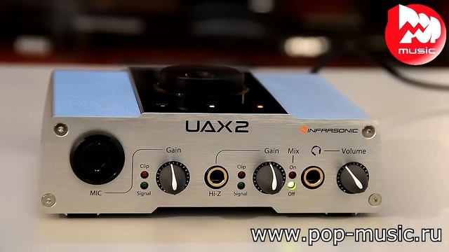 Звуковая карта INFRASONIC UAX2 смотреть онлайн