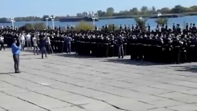 Посвящение в курсанты Херсонской государственной морской академии смотреть онлайн