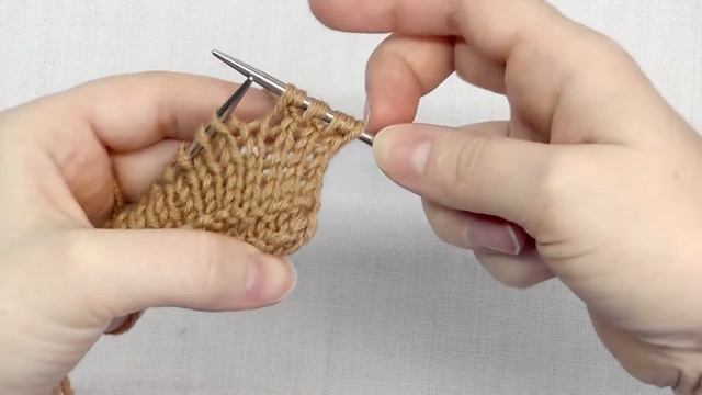 Как прибавить петли для полой резинке? #Viktorias_knits_технология_вязания смотреть онлайн