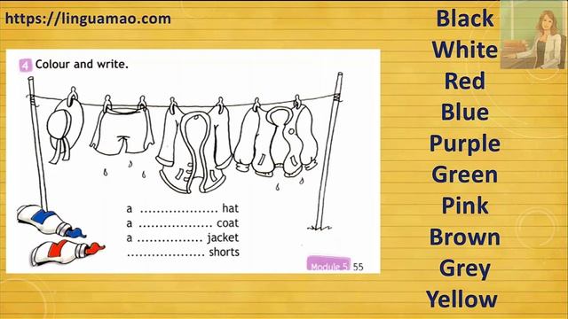 Spotlight 2 класс Workbook страница 55 номер 4 ГДЗ решебник смотреть онлайн