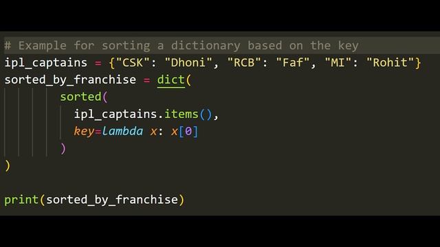 Python Sort() vs Sorted() смотреть онлайн