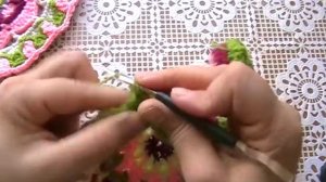 Вязание мандалы крючком. Часть 3.
