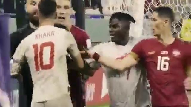Granit Xhaka, pamje të tensioneve që ndodhën në ndeshjen Serbi–Zvicër ‘Kupa e Botës Katar 2022’ смотреть онлайн