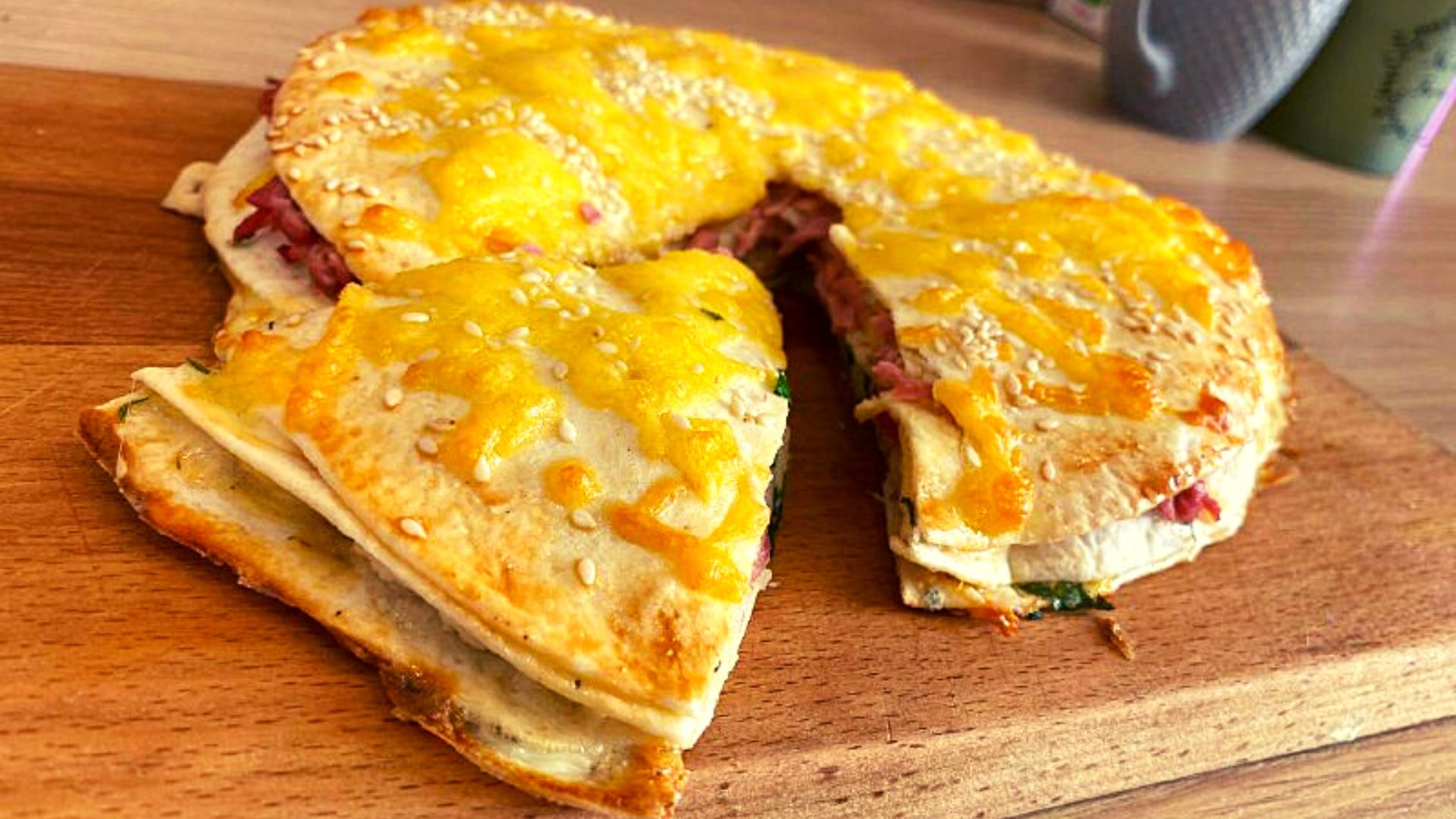 Завтрак за 5 минут!!! Слоеная пицца для всей семьи!!!