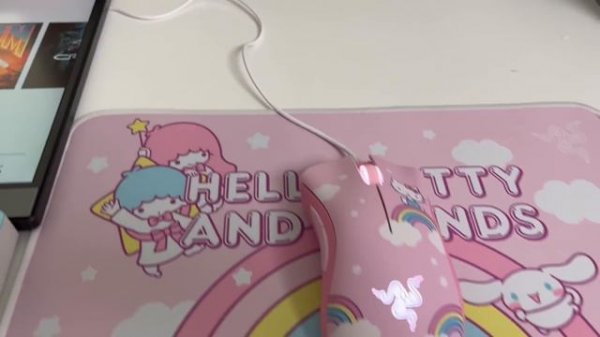 Mouse & Keyboard on NINTENDO SWITCH (Hello Kitty Setup)