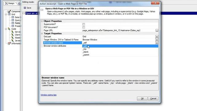 Opening a A5W Page in a New Window смотреть онлайн