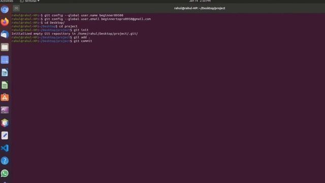 Create GitHub Repository And Upload Project On GitHub In Ubuntu Linux смотреть онлайн