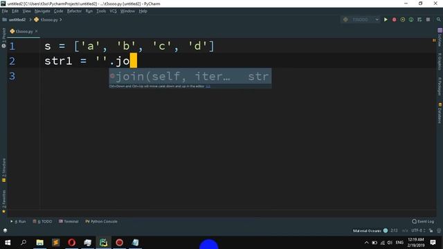 How to Convert a list of characters into a string in Python смотреть онлайн