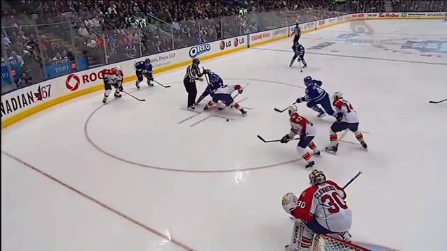 Mikhail Grabovski's goal vs Panthers for Leafs (1 feb 2011) смотреть онлайн