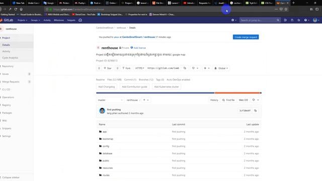 How to use git pull and git push my project in gitlab.com смотреть онлайн