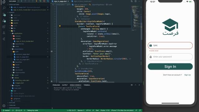 Flutter, Laravel, Vue - Idea To Deployment - Part-18- Sign In page Validation смотреть онлайн